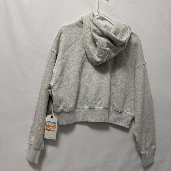 CALI 1850 Women’s Cropped Hoodie & Jogger Sweatsuit Set  Size M - Picture 7 of 16